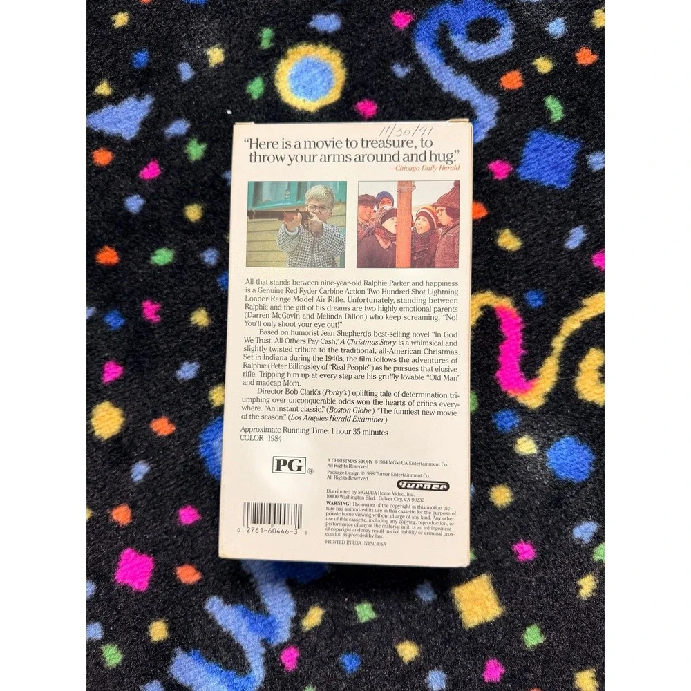 A‎ Christmas story vhs